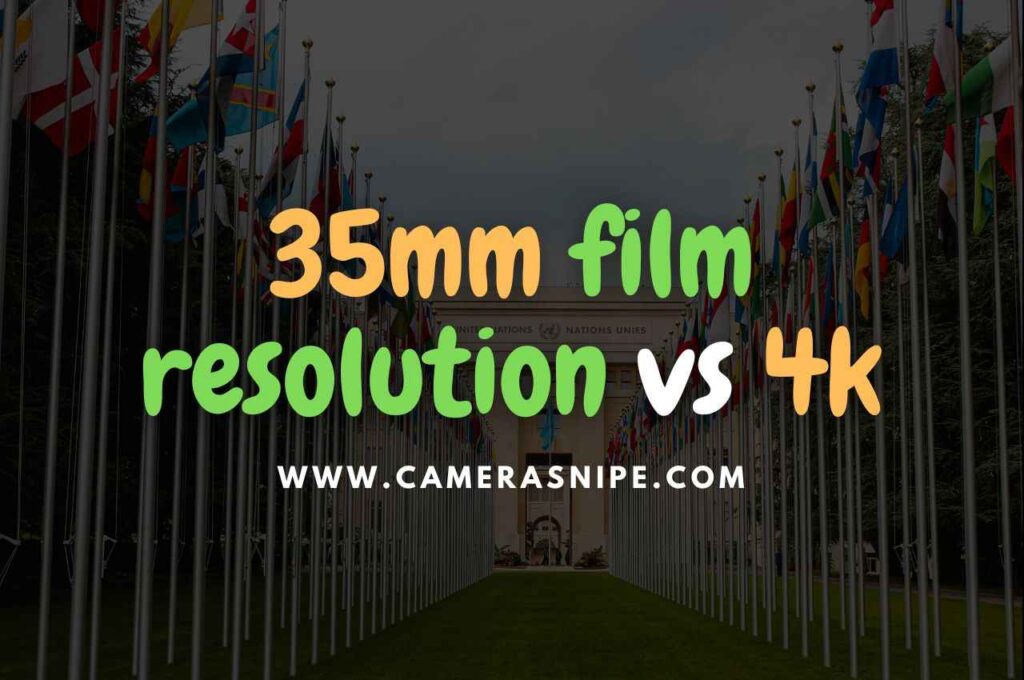 35mm film resolution vs 4k